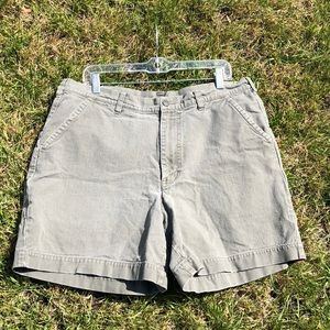 Men’s PATAGONIA Organic Cotton Shorts Sz 36 Olive
